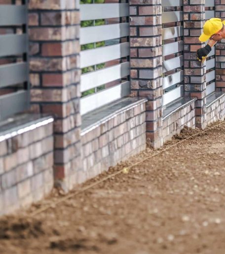 Residential Decorative Fence Building